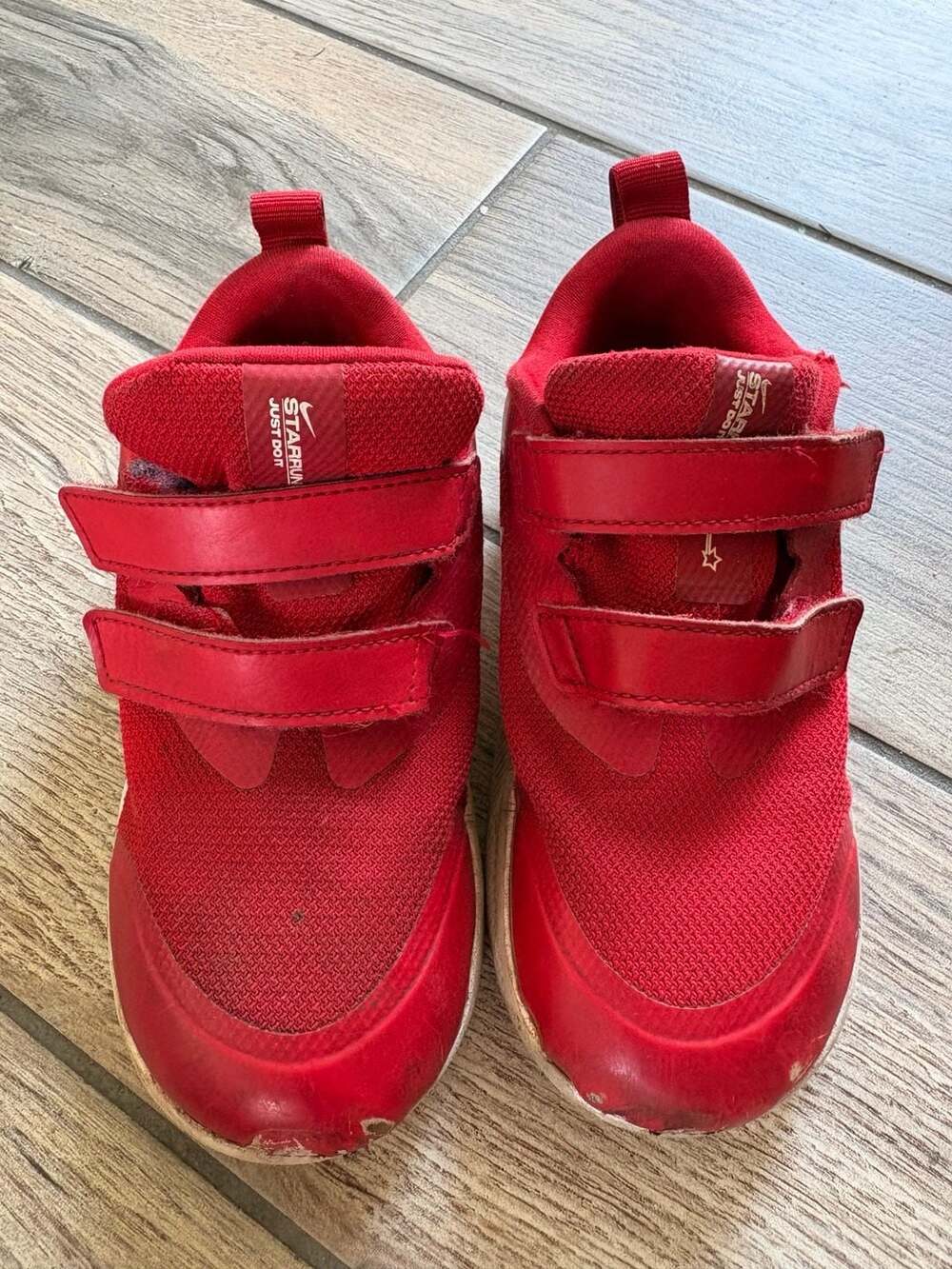 Nike Star Runner 3 TD Toddler Boys Running Shoes University Red DA2778-607